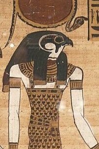 Facsímil de ilustración del Papiro Harris (hacia 1184-1153 a. C.)