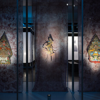 Indah Arsyad, The ultimate breath, exhibition view. Courtesy of Weltmuseum Wien