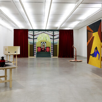 Varios artistas, Tramoya, vista de exhibición. Cortesía del Museo de Arte Moderno de Buenos Aires