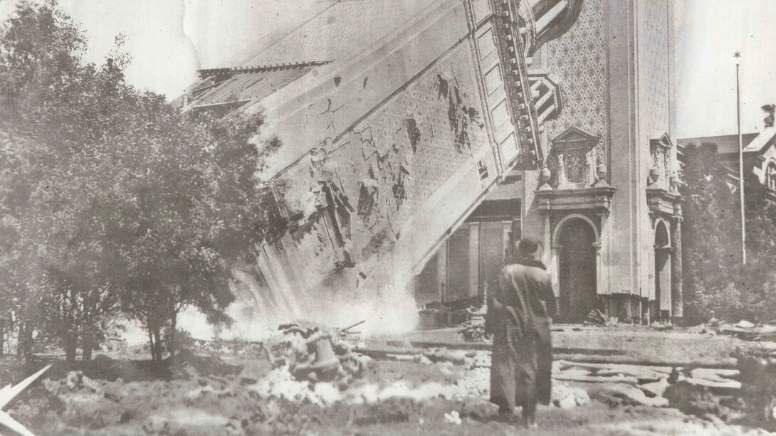 Matthew Brandt, Panama pacific international fair AAE-02851 (detail), 2025. Courtesy of Haines Gallery