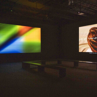 Sky Hopinka, Fainting spells, exhibition view. Courtesy of the Guggenheim Museum Bilbao