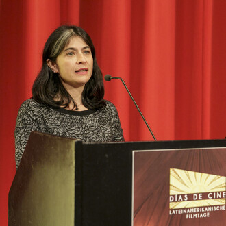 Mrs. Pilar Mendoza, Direktorin der Días de Cine – Lateinamerikanisches Filmfest