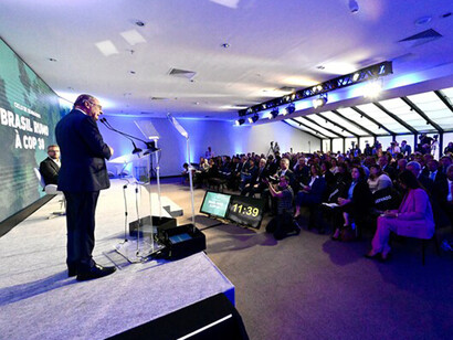 Este desequilibrio se ha agravado de tal manera que actualmente nos encontramos ante una catástrofe ecológica inminente, una situación que, cuando se vuelva irreversible, pondrá en grave peligro la vida humana en la Tierra. 25-03-2024. El vicepresidente de la República, Geraldo Alckmin, en la inauguración de la segunda edición del proyecto “Brasil hacia la COP30” en São Paulo, Brasil