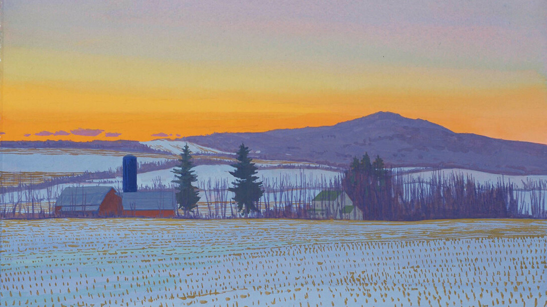 Robert Moylan, Pearson farm (detail), 2025. Courtesy of Carrie Haddad Gallery