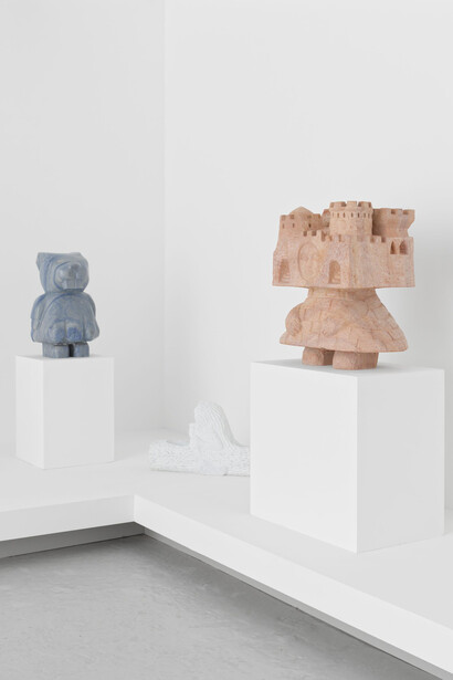 Stefan Rinck, Paddling between two realities, exhibition view. Courtesy of Semiose Gallery