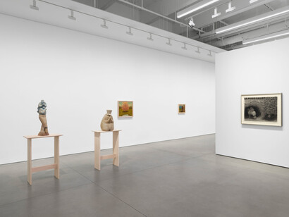 Jared Buckhiester, Continent of misbelief, exhibition view. Courtesy of David Kordansky Gallery