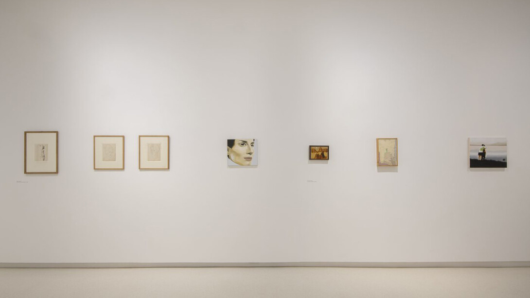 Various artists, Small format, exhibition view. Courtesy of Galería Elvira González