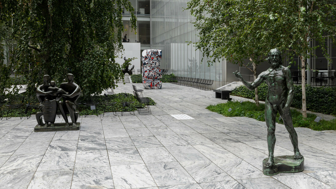 Various artists, Oasis in the city, exhibition view. Courtesy of MoMA