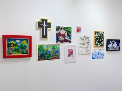 Various artists, Liminal salon III, exhibition view. Courtesy of Liminal Gallery