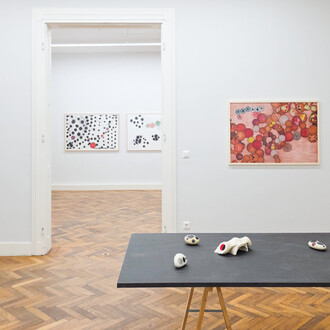 Fernando García Correa, Enlaces (Ties), exhibition view. Courtesy of Galerie Sturm & Schober