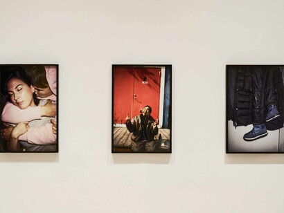 Inuuteq Storch, Soon will summer be over, exhibition view. Courtesy of MoMA PS1