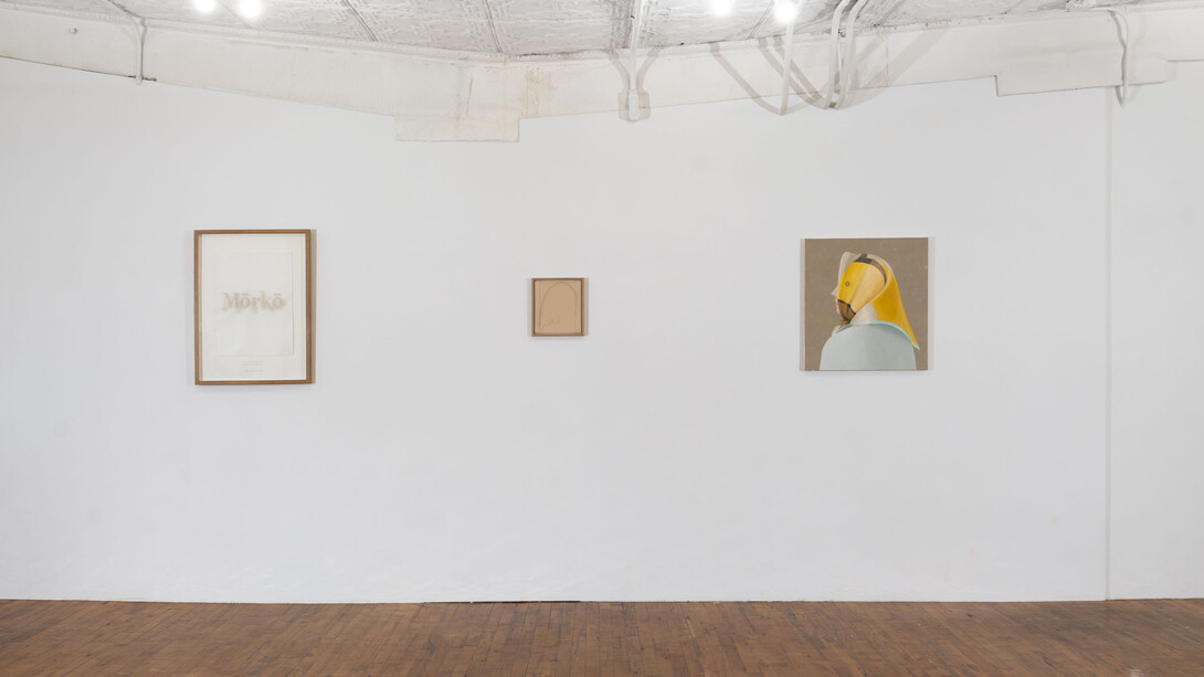 Various artists, Cartographic affinities, exhibition view. Courtesy of Ulterior Gallery