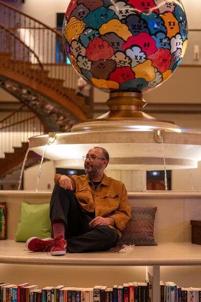 Portrait of Youness Siraj Mounir. Courtesy of World Art Dubai