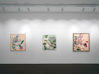 Anna Tuori, Paradise news, ausstellungsansicht. Mit freundlicher genehmigung von Contemporary Fine Arts