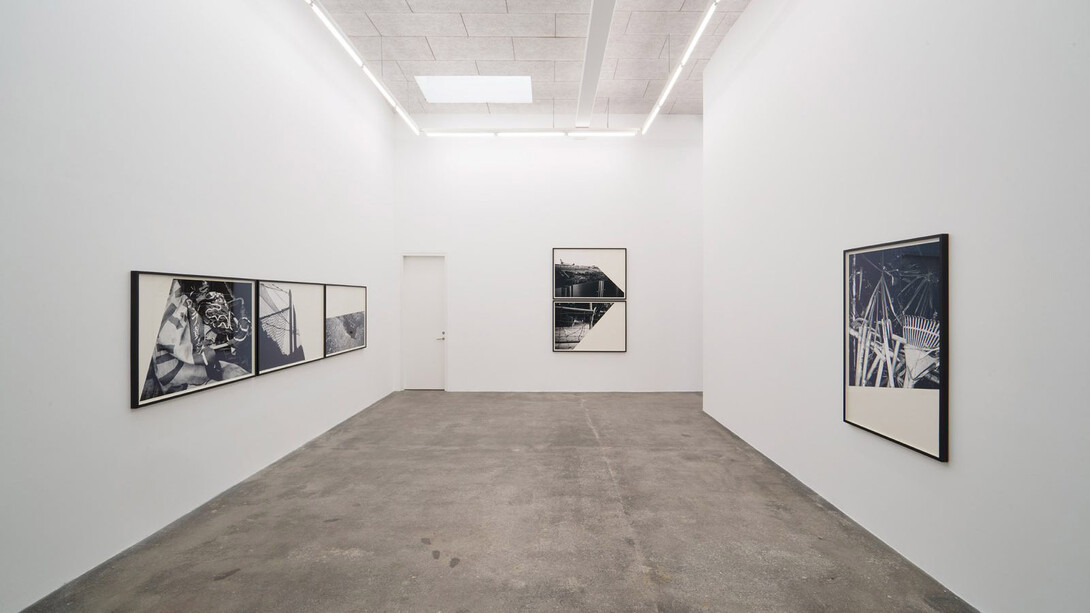 E.B. Itso, Light over the last fields, exhibition view. Courtesy of Galleri Nicolai Wallner