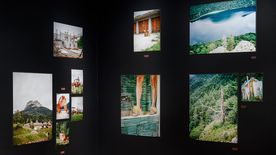 Sophie Mercedes Köchert, Salzkammergut selected II, ausstellungsansicht. Mit freundlicher genehmigung von Francisco Carolinum Linz