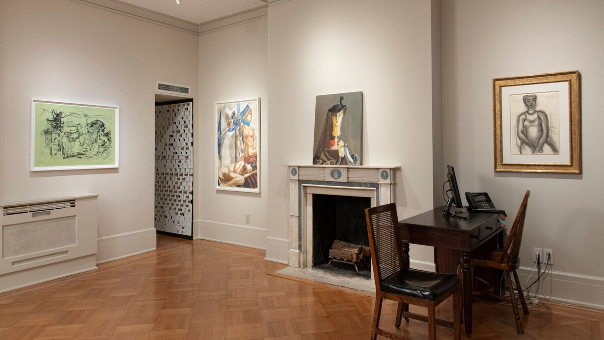 Various artists, Women: subject and object, exhibition view. Courtesy of Jill Newhouse Gallery