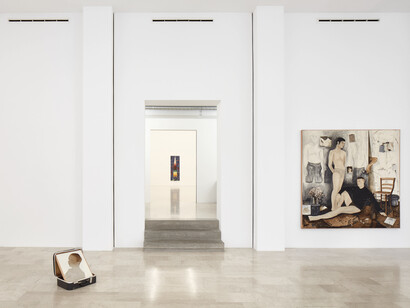 Various artists, What the eye brought back, exhibition view. Courtesy of P420