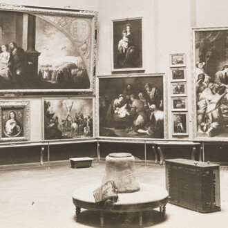 José Lacoste, View of the Murillo Room, 1902-9. Courtesy of Museo Nacional del Prado