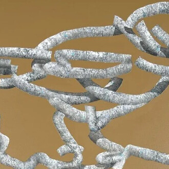 Daniel Raedeke, World outside (detail), 2025. Courtesy of Bruno David Gallery