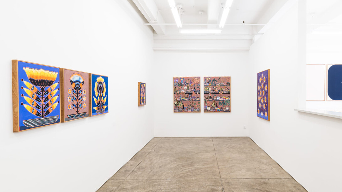 Rune Christensen, Collective memories, exhibition view. Courtesy of Morgan Lehman Gallery