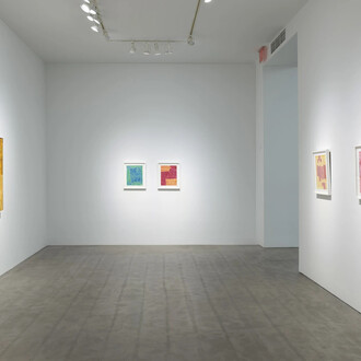 Lynne Drexler, A painted Aria, exhibition view. Courtesy of Berry Campbell