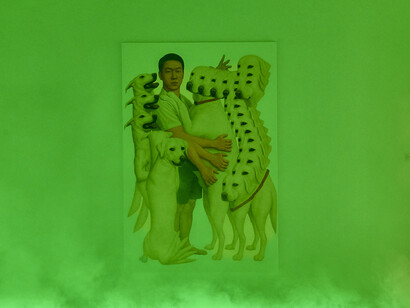 Younguk Yi, Mutant lab, exhibition view. Courtesy of the Hole