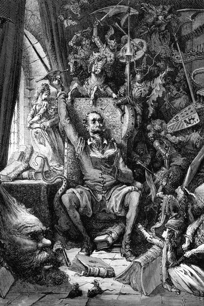 Gustave Doré, ilustración del Quijote, 1863