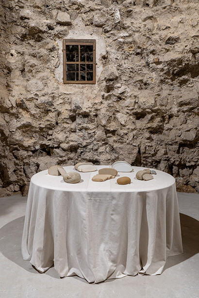 Zhanna Kadyrova, Instrument, exhibition view. Courtesy of Galleria Continua