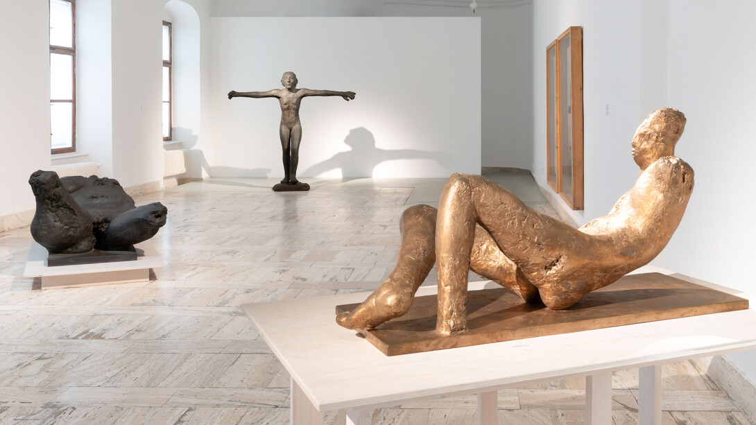 Various artists, Grey gold: touching, exhibition view. Courtesy of the Bratislava City Gallery