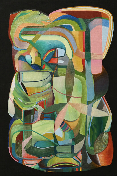 Sasha Hallock, Another way to see, small works no. 143, 2025. Courtesy of Susan Eley Fine Art