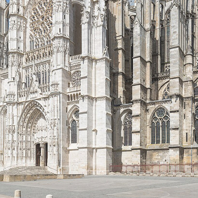 Kathedrale von Beauvais, Frankreich. Einsturz des Chores im Jahr 1284