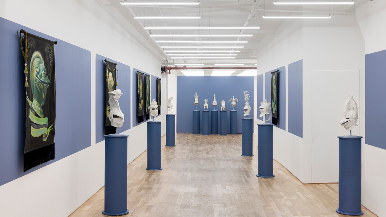 Susan Hamburger, Near enemies, exhibition view. Courtesy of Asya Geisberg Gallery