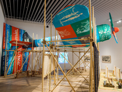 Various artists, Roppongi crossing 2025: what passes is time. We are eternal, exhibition view. Courtesy of Mori Art Museum