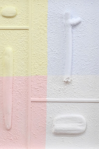 Joe Ferriso, One drop (primary) (detail), 2024. Courtesy of Eleanor Harwood Gallery