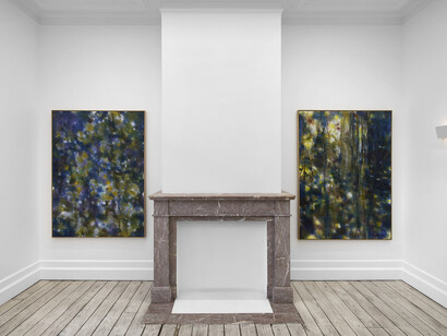 Carole Ebtinger, Sentir - de quelle couleur cela peut-il être ? Vue de l'exposition. Avec l'aimable autorisation de la galerie Nino Mier