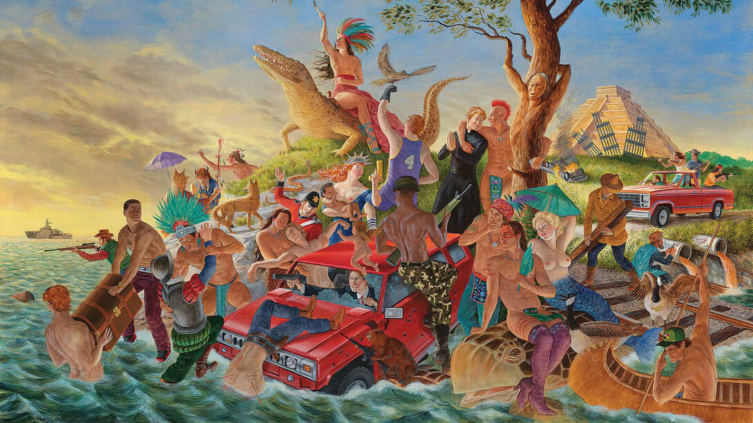 Kent Monkman, Miss America, 2012. Avec l'aimable autorisation du Musée des beaux-arts de Montréal