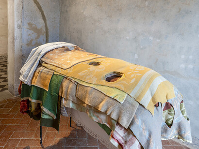 Berlinde De Bruyckere, Same old, same old, exhibition view. Courtesy of Galleria Continua