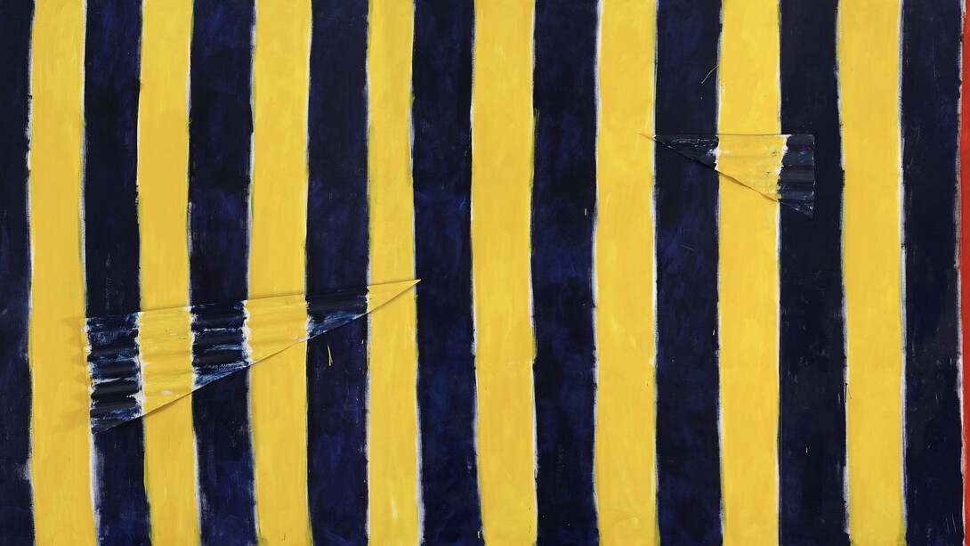 Gianfranco Notargiacomo, Pittura estrema, 1998. Cortesia del Mattatoio di Testaccio