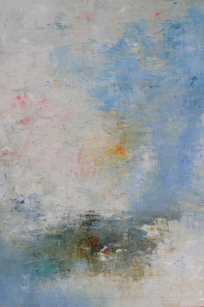 Peter Burega, For the sky and the sea, 2025. Courtesy of LewAllen Galleries