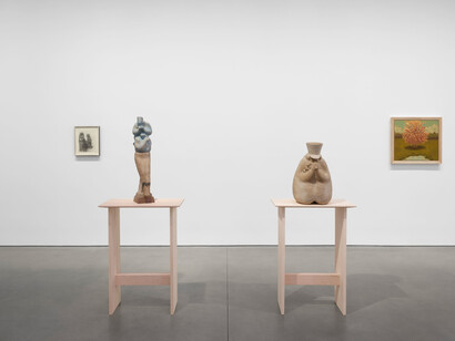 Jared Buckhiester, Continent of misbelief, exhibition view. Courtesy of David Kordansky Gallery