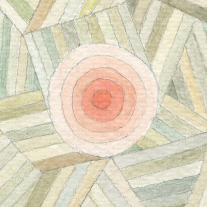 Rose, watercolour 16 × 12 cm, Mark Weighton 2025