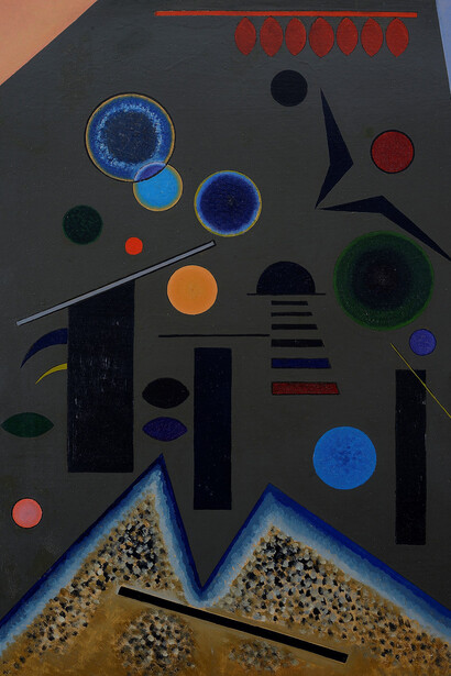 Wassily Kandinsky, Divenire (dettaglio), 1925. Cortesia di MuseoCity