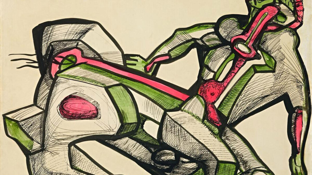 E.I. Neizvestny, Sketch of a sculpture (detail), 1969. Courtesy of New Tretyakov Gallery