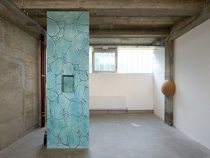 Kunsthalle Wien Preis 2025. Jonida Laçi & Luīze Nežberte, ausstellungsansicht. Mit freundlicher genehmigung der Kunsthalle Wien