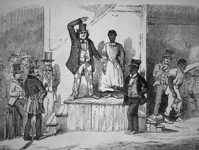 Slave Auction at Richmond, Virginia, The Illustrated London News, 1856