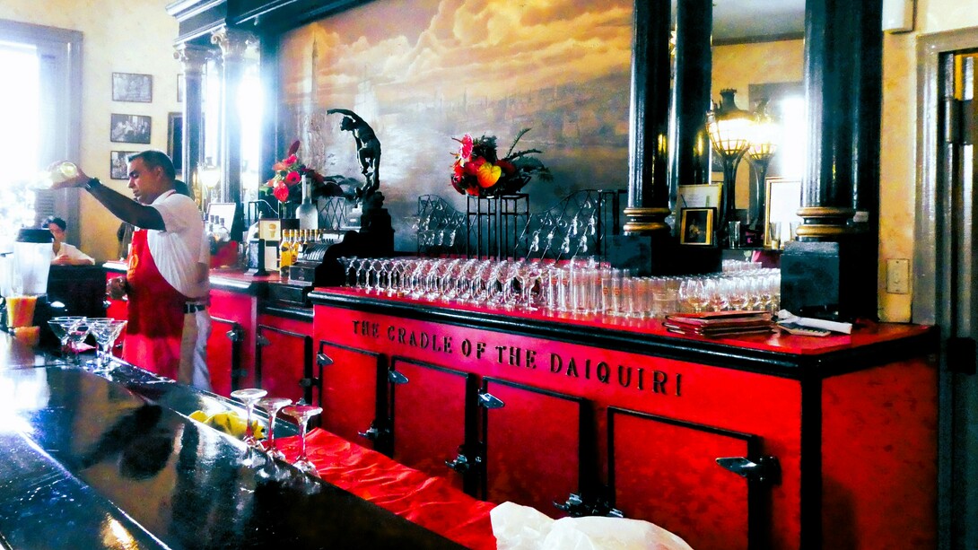 El Floridita, where daiquiris, chandeliers, and Hemingway’s shadow still linger © Photo by Jane Ammeson