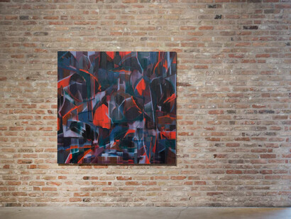 Bijanka Bacic, The wandering dot, ausstellungsansicht. Mit freundlicher genehmigung der König Galerie