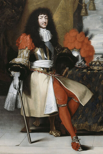 Louis XIV, 1670, by Claude Lefèbvre