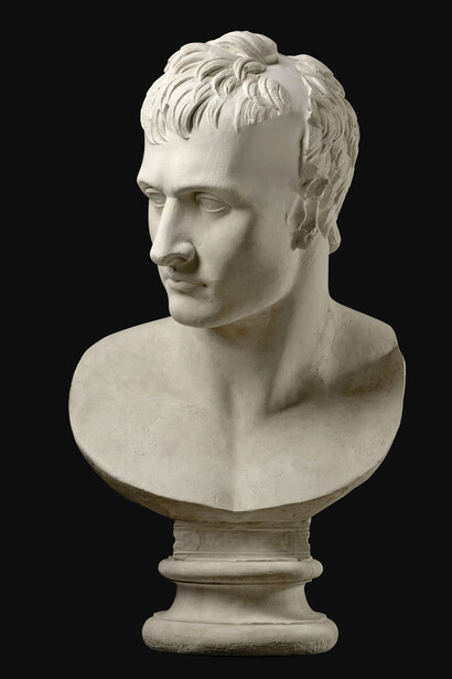 Antonio Canova,Testa di Napoleone come Marte pacificatore, post 1803. Cortesía de la Gallerie d'Italia